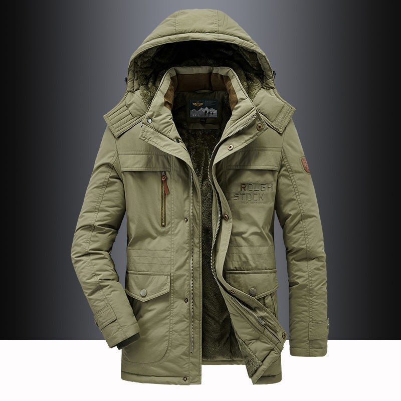 Warmer Winterparka für Herren | Lang