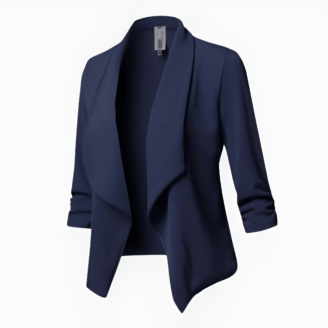 Damen-Blazer mit Langarm | formale Linienführung