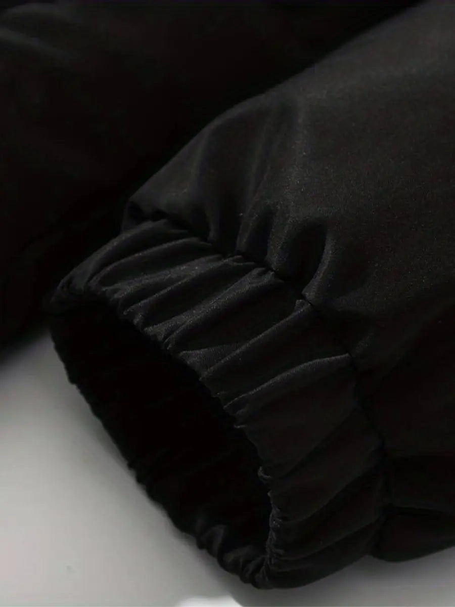 Warme Damen Winterjacke mit Reißverschluss | Mit Kapuze