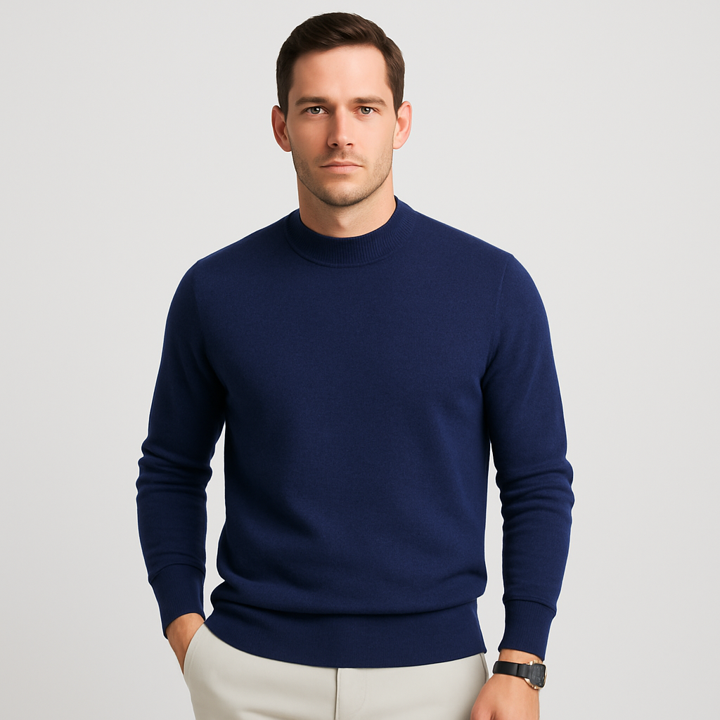 Herren Strickpullover | Legere Form mit ruhiger Linienführung