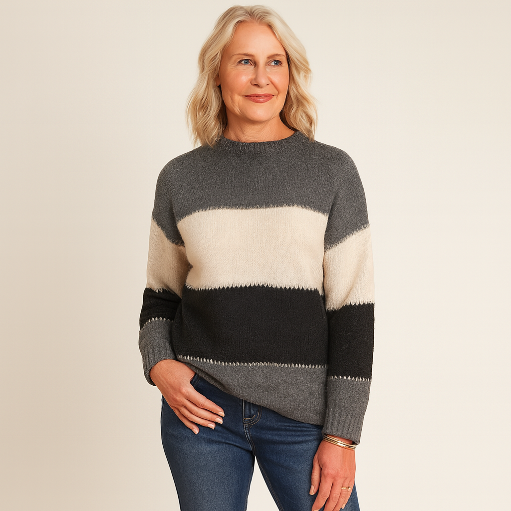 Damen Pullover – Warmer, moderner Strickpullover für kühle Tage