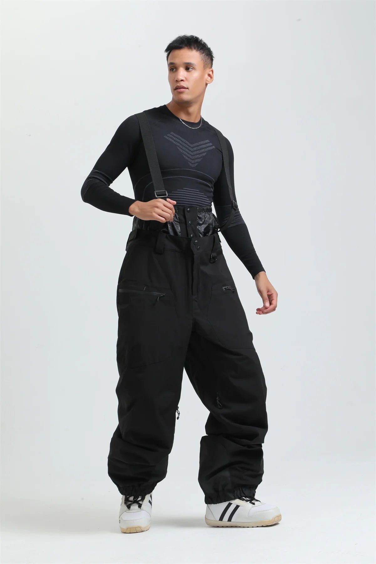 Unisex-Skihose mit Trägersystem | funktionale Winterausführung