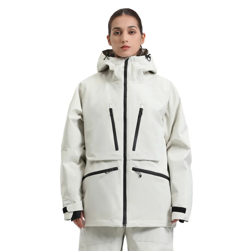 Unisex-Skijacke für Wintersport | funktionale Ausführung