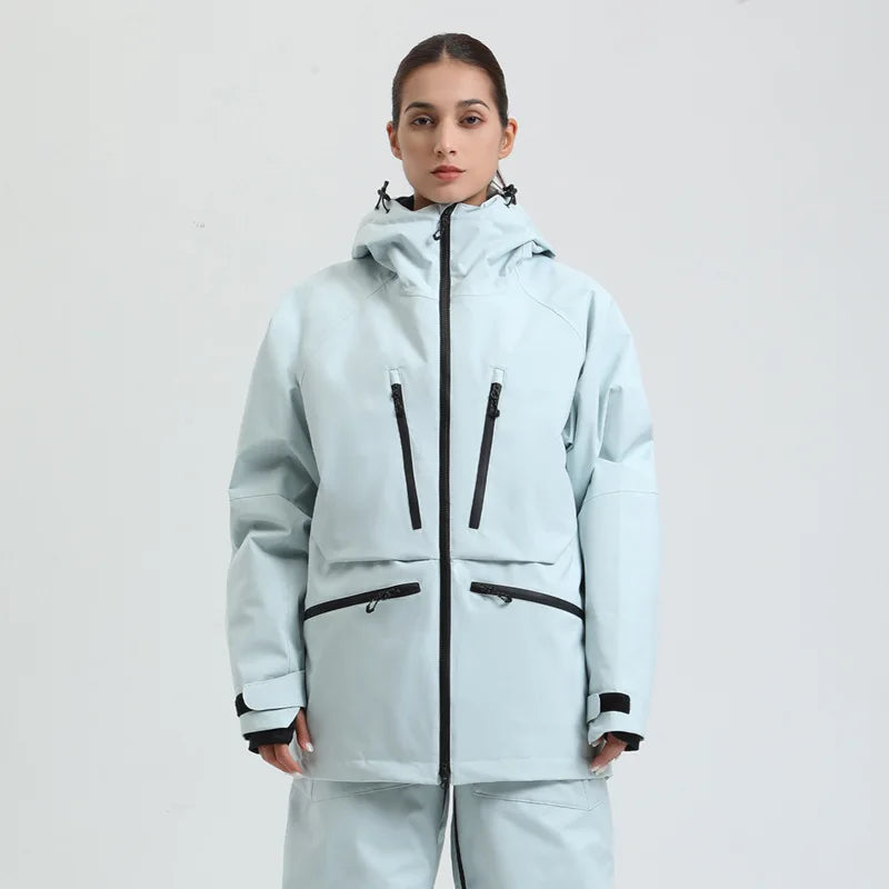 Unisex-Skijacke für Wintersport | funktionale Ausführung