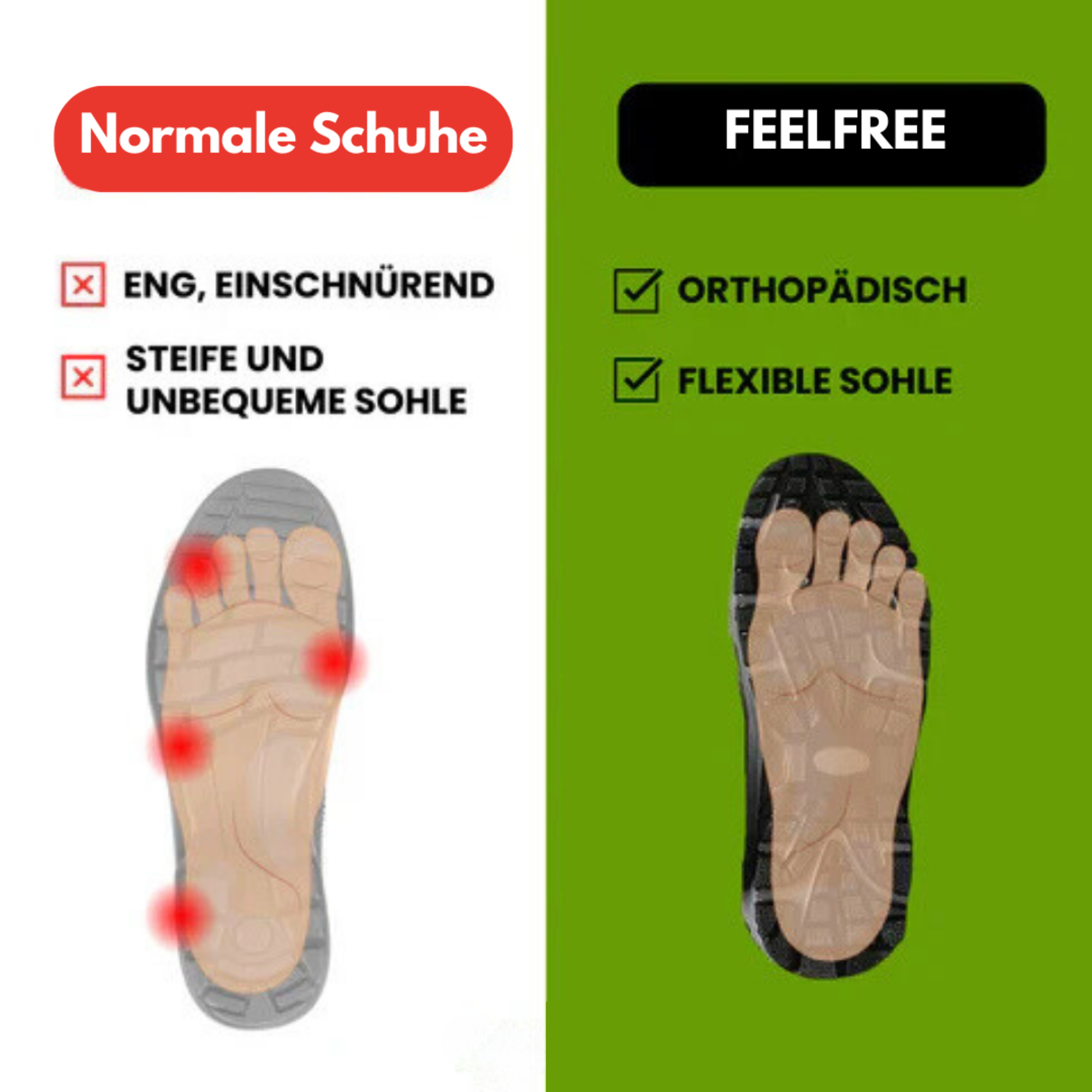 Herren-Schuh mit stabiler Laufsohle | Alltagstauglich