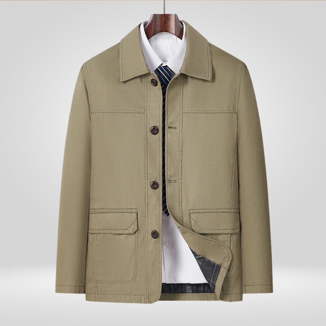 Herren Jacke | Lockere Passform entspannte Schnittführung