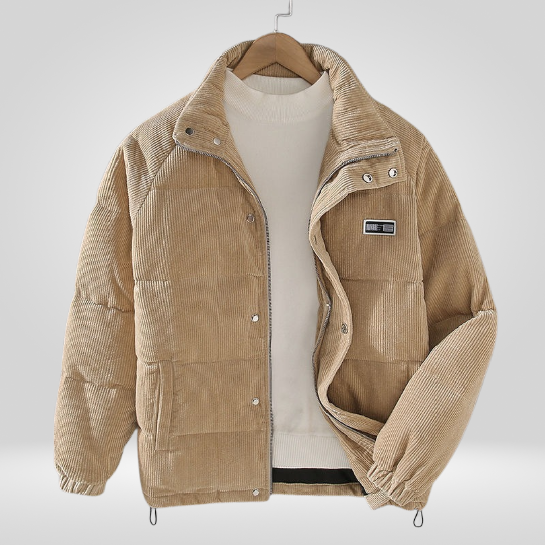 Herren Winterjacke | Strukturierte Form mit klarer Linienführung