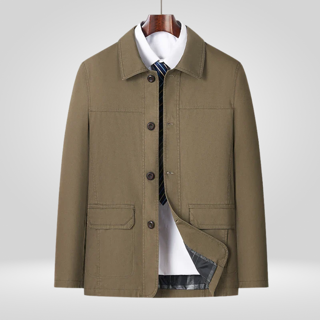 Herren Jacke | Lockere Passform entspannte Schnittführung