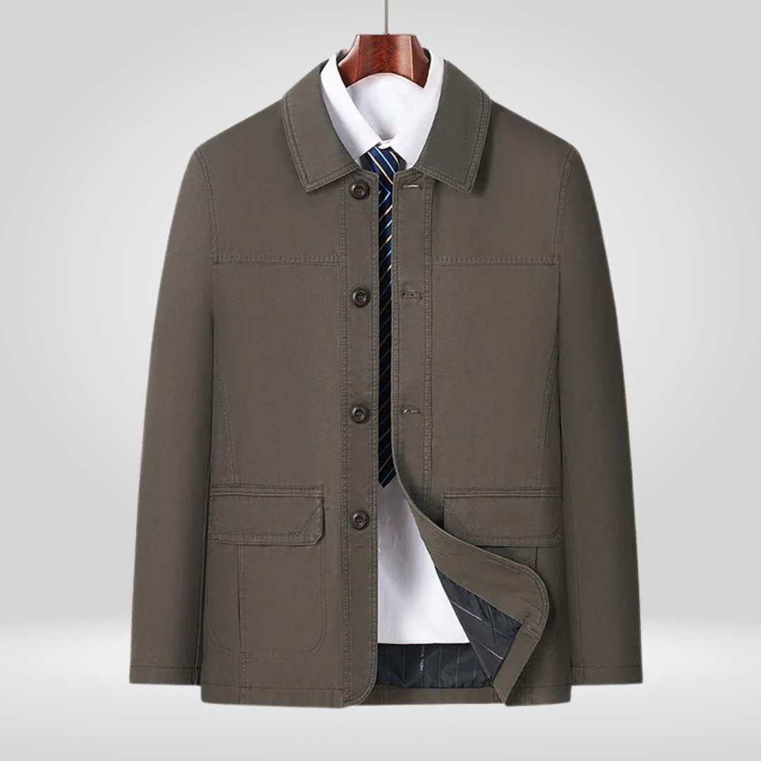 Herren Jacke | Lockere Passform entspannte Schnittführung