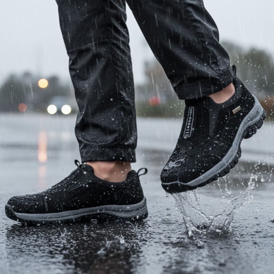 Herren-Schuh mit stabiler Laufsohle | Alltagstauglich