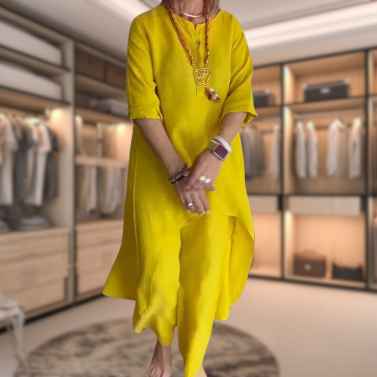 Damen Zweiteiler | Übergroße Passform für Freizeitkleidung