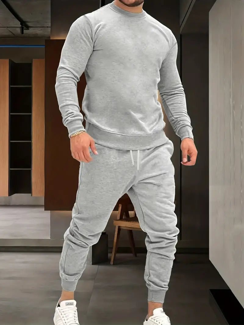 Herren Jogginganzug | zweiteiliges Set mit Oberteil und Hose