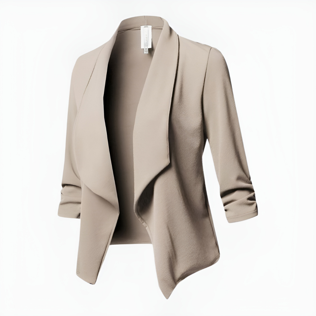 Damen-Blazer mit Langarm | formale Linienführung