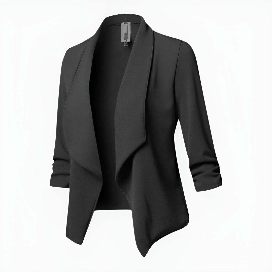 Damen-Blazer mit Langarm | formale Linienführung