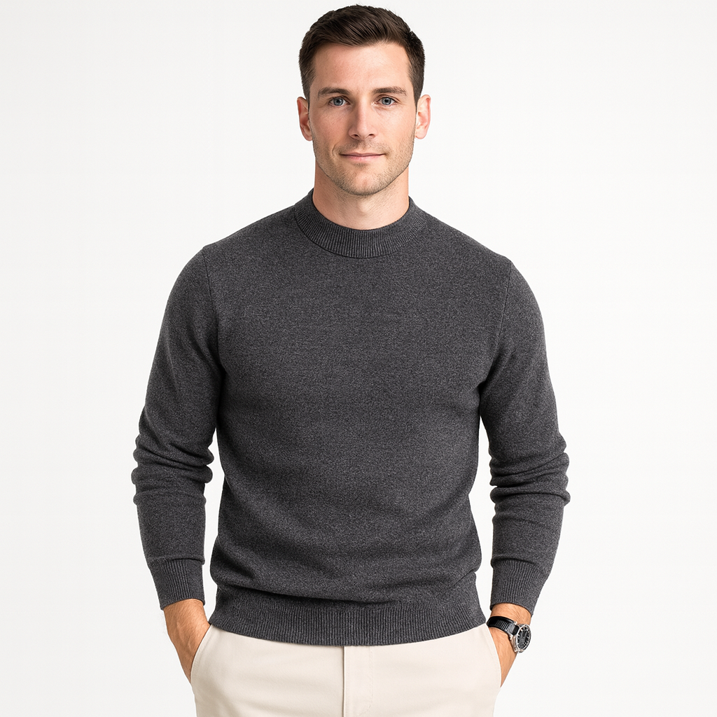 Herren Strickpullover | Legere Form mit ruhiger Linienführung