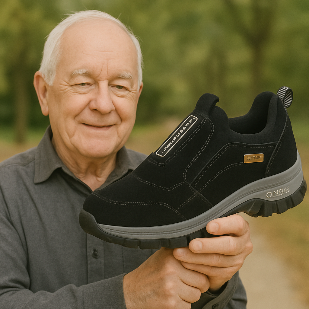 Herren-Schuh mit stabiler Laufsohle | Alltagstauglich