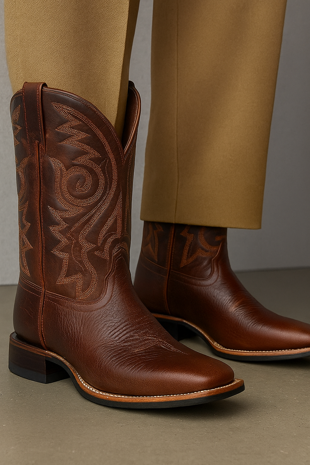 Herren Stiefel | Hohe Schaftform mit markanter Linienkontur