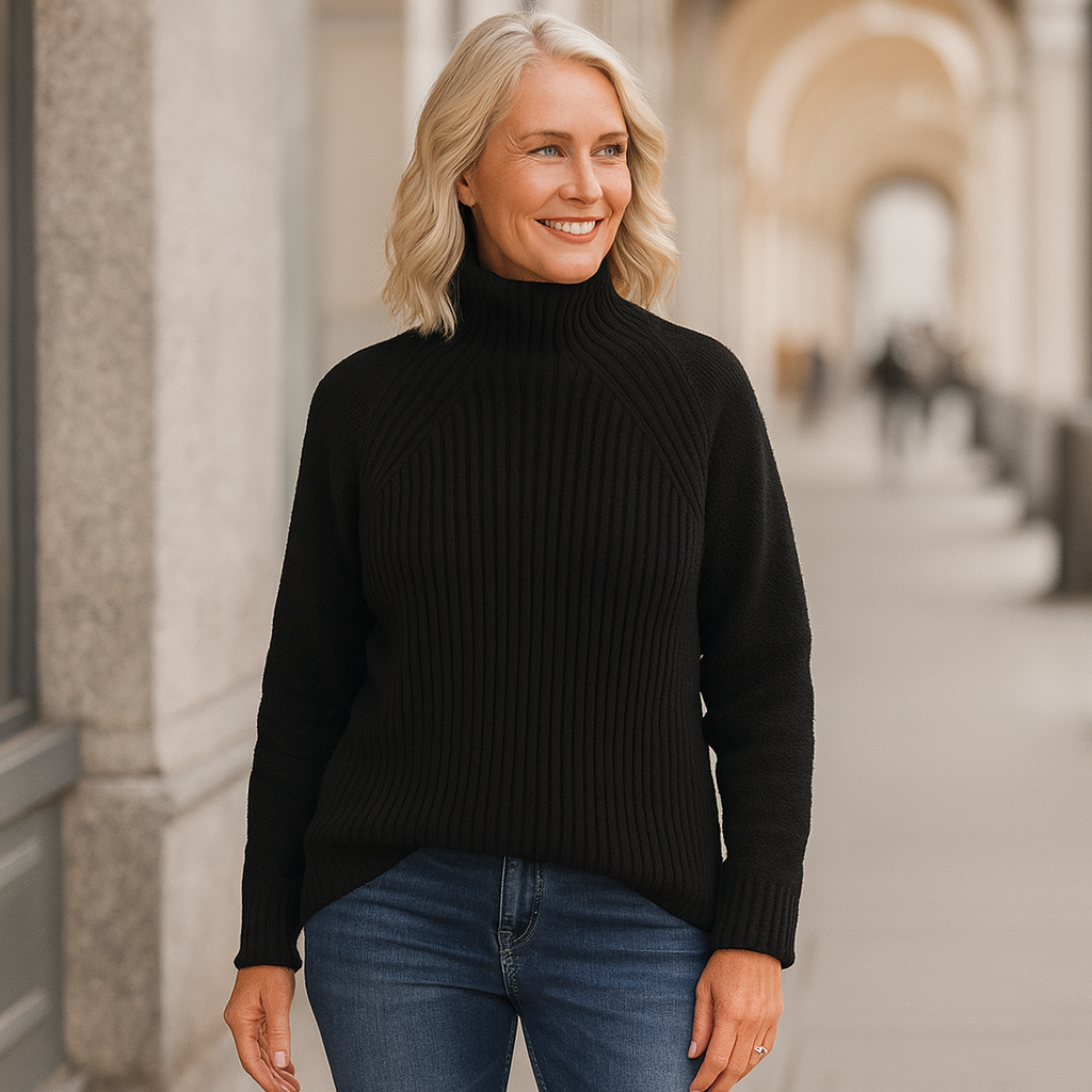 Damen Strickpullover | Moderner, lässiger Pullover mit Komfort
