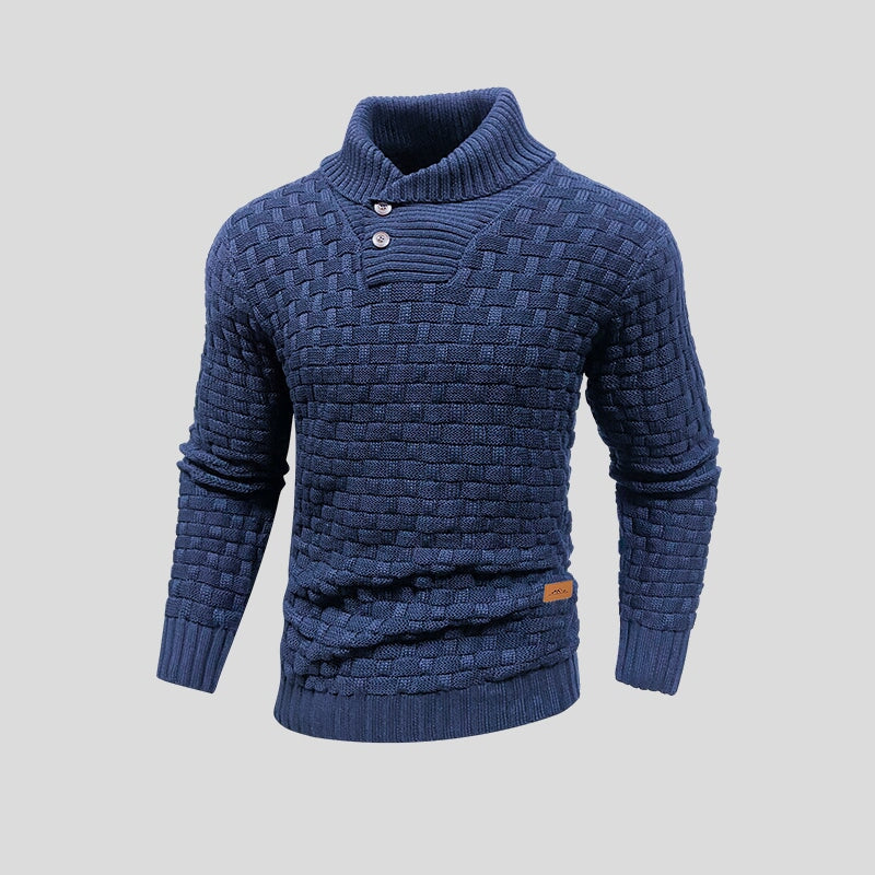 Herren-Pullover mit strukturdesign | Wintertauglich