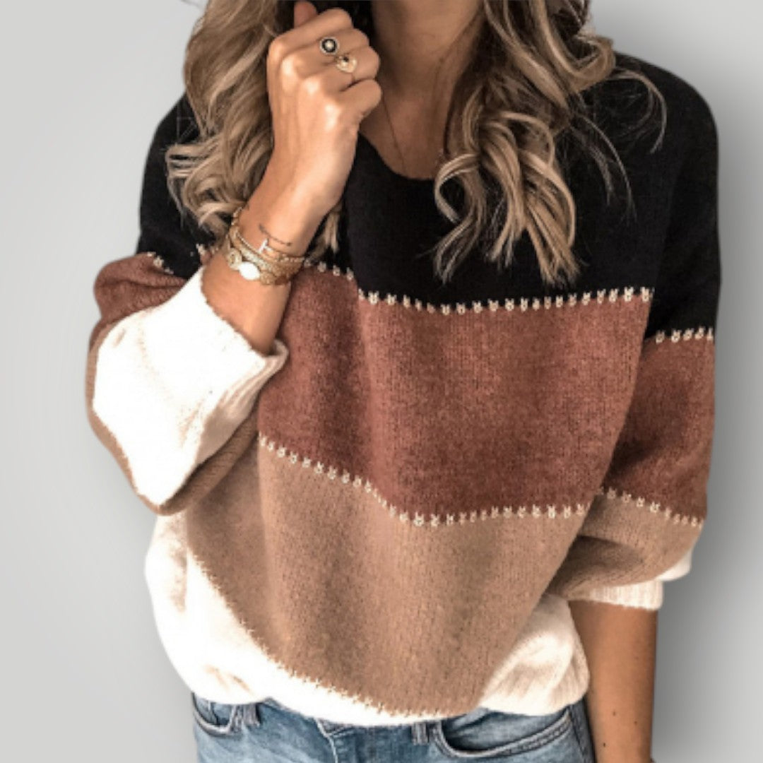 Damen Pullover – Warmer, moderner Strickpullover für kühle Tage