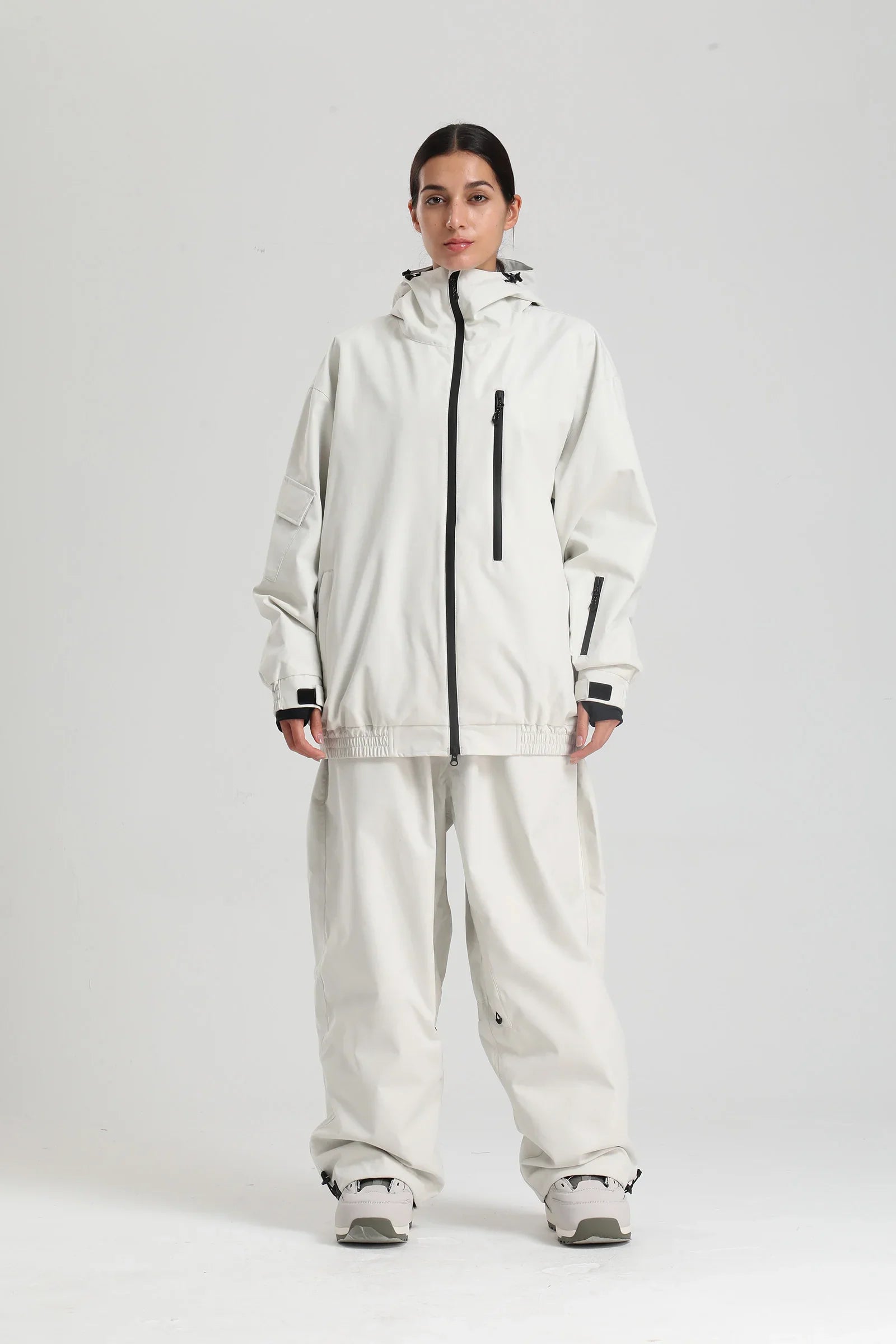 Unisex-Winterjacke für skiaktivitäten | funktionale ausrichtung