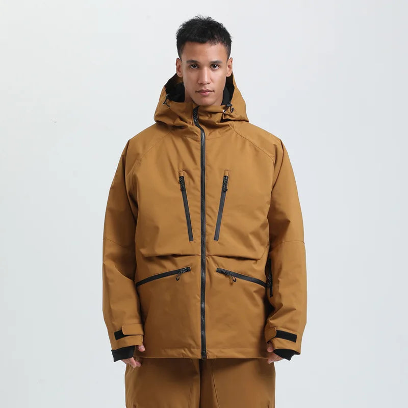 Unisex-Skijacke für Wintersport | funktionale Ausführung