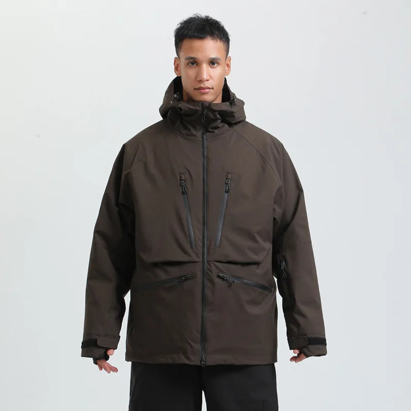 Unisex-Skijacke für Wintersport | funktionale Ausführung