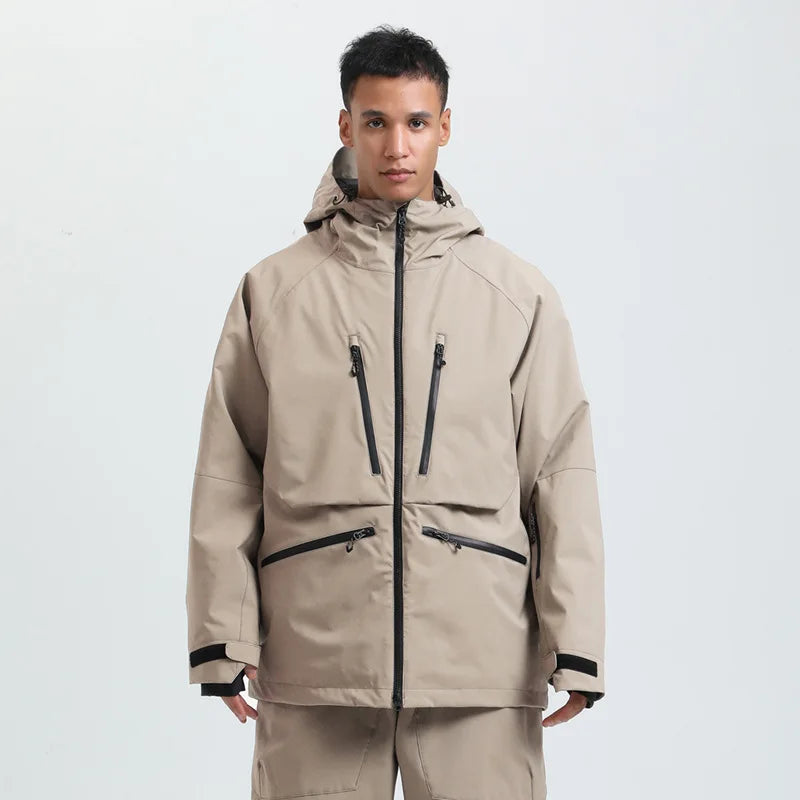 Unisex-Skijacke für Wintersport | funktionale Ausführung