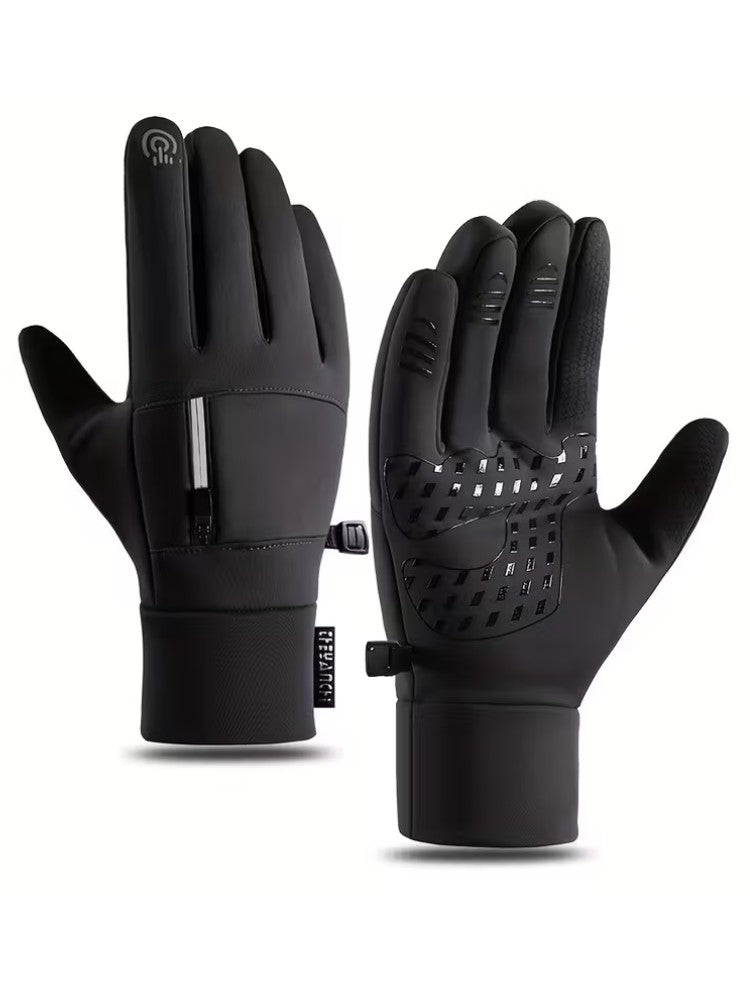 Wasserbeständige Thermo-Handschuhe | unisex grip-ausführung