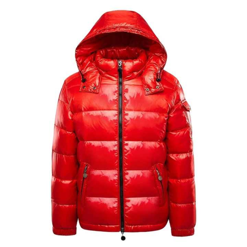 Herren-Winterjacke mit isolierter Struktur | pufferbauweise