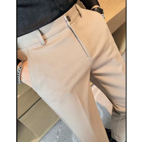 Herren-Hose mit schmaler passform | geradliniger sti