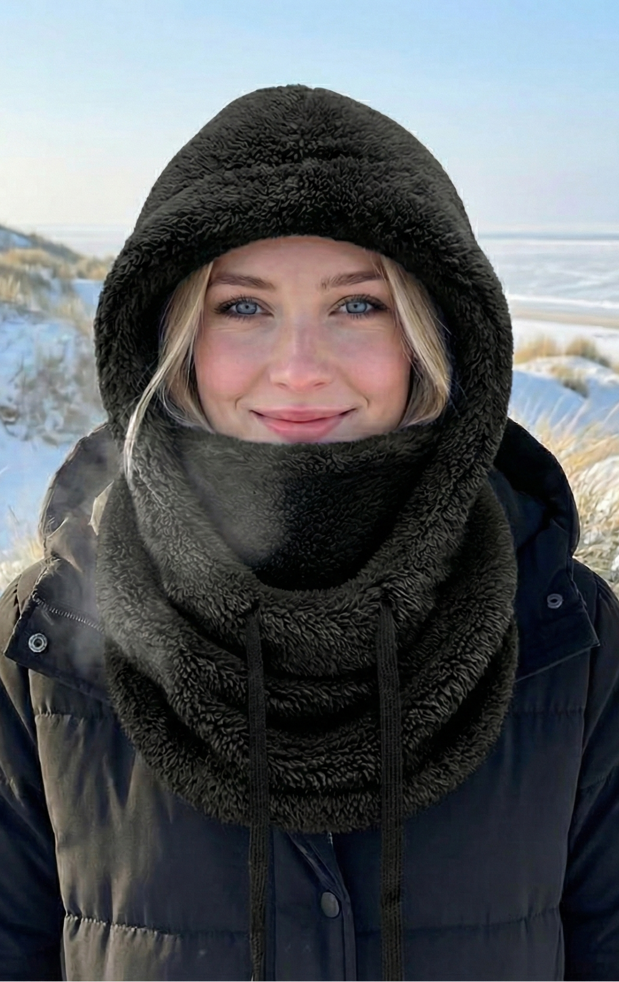 Damen Mütze | Kopfbedeckung mit hoher Krempe und klarer Form