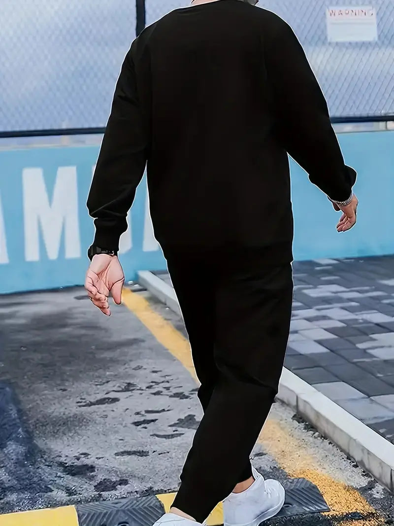 Herren Jogginganzug | zweiteiliges Set mit Oberteil und Hose