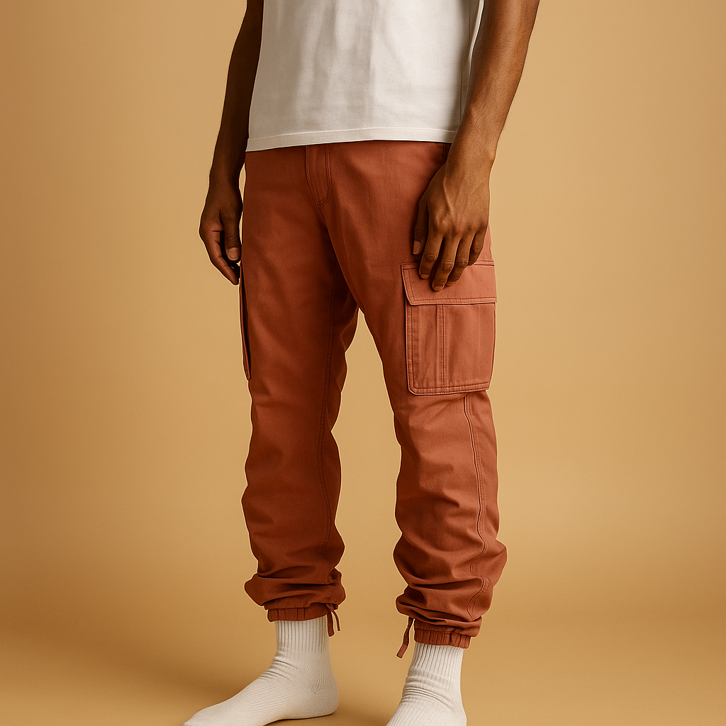 Herrenhose mit Taschenausrichtung | Gerade Form