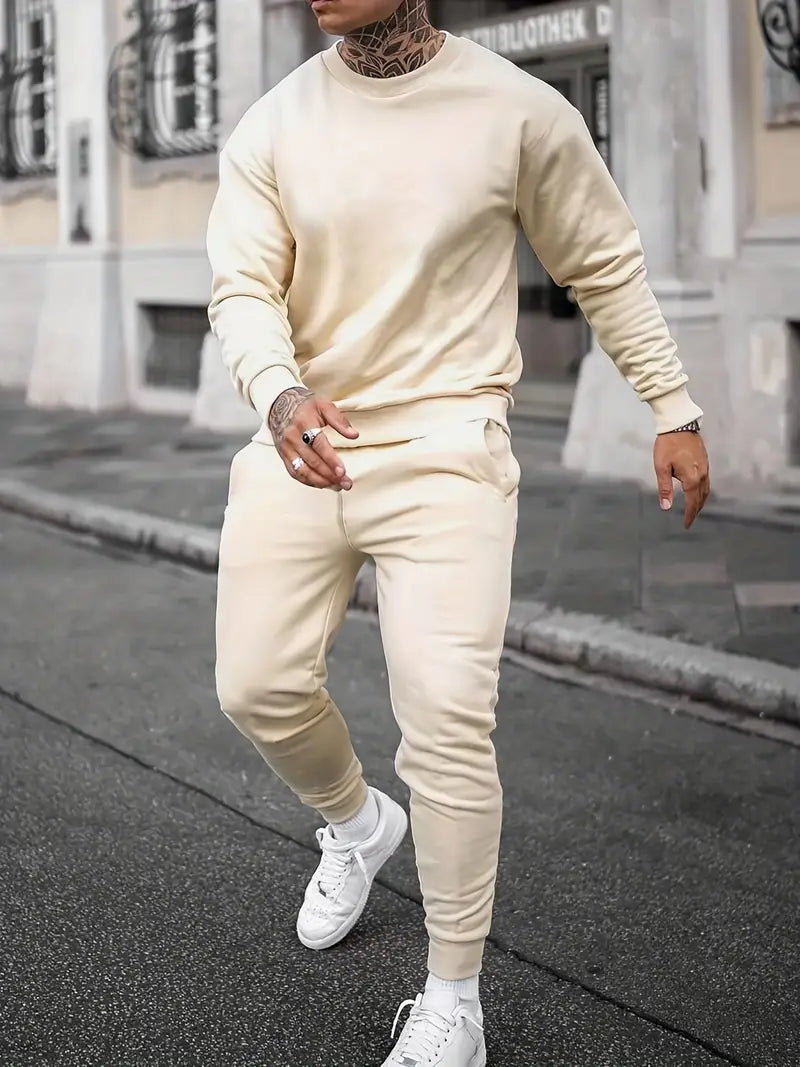 Herren Jogginganzug | zweiteiliges Set mit Oberteil und Hose