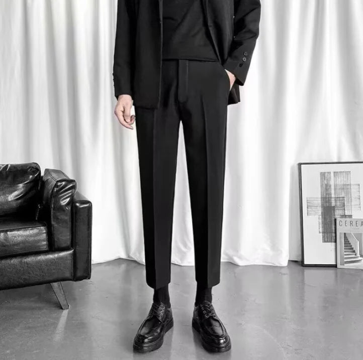 Herren-Hose mit schmaler passform | geradliniger sti