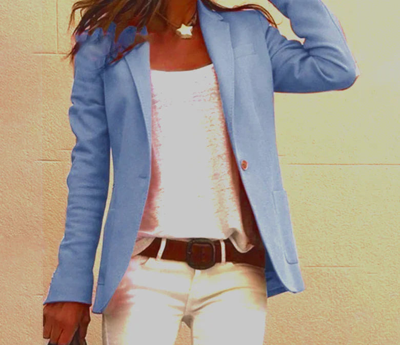 Damen-Blazer mit schmaler Passausrichtung | langarm