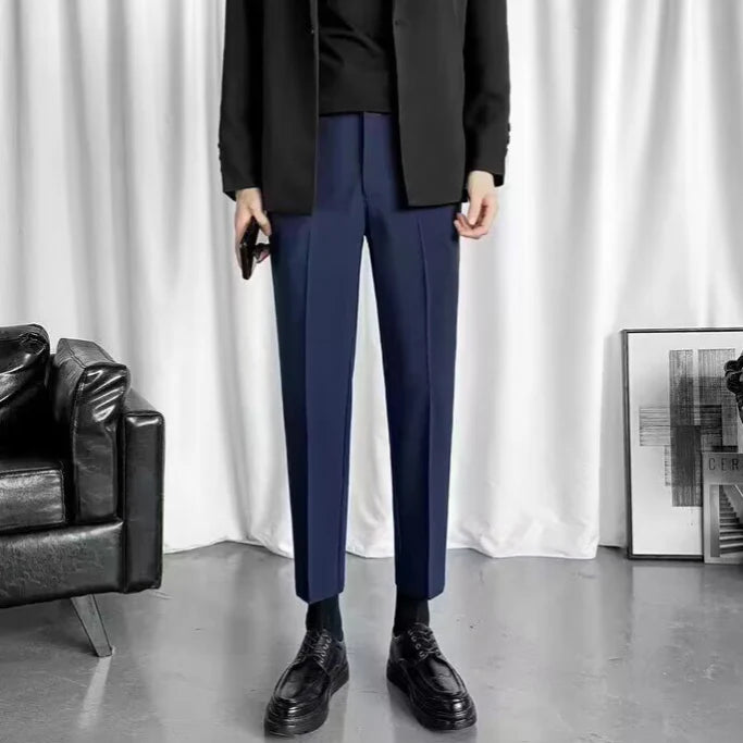 Herren-Hose mit schmaler passform | geradliniger sti