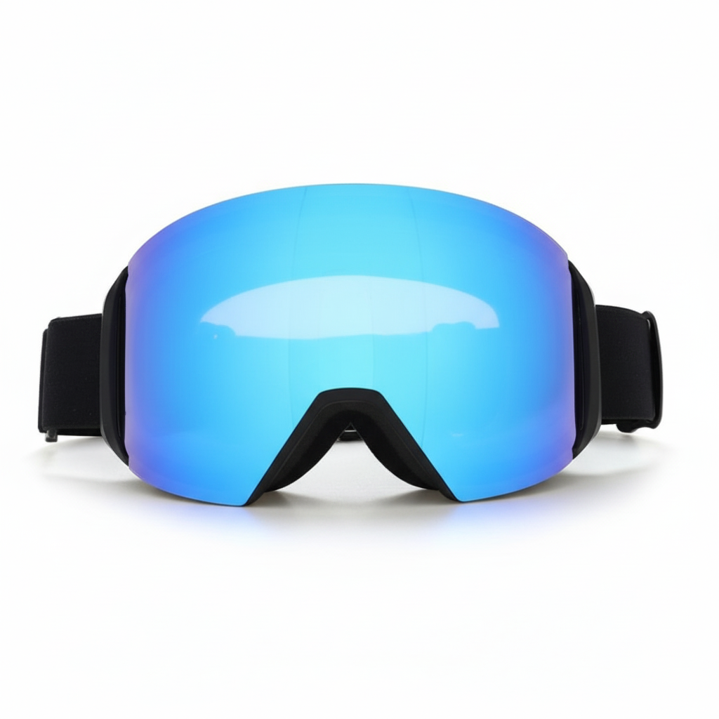 Unisex Skibrille | Panoramadesign geeignet für alpinen Einsatz