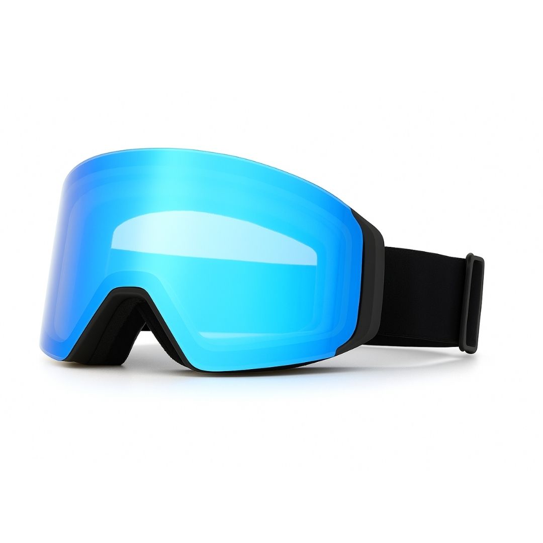 Unisex Skibrille | Panoramadesign geeignet für alpinen Einsatz