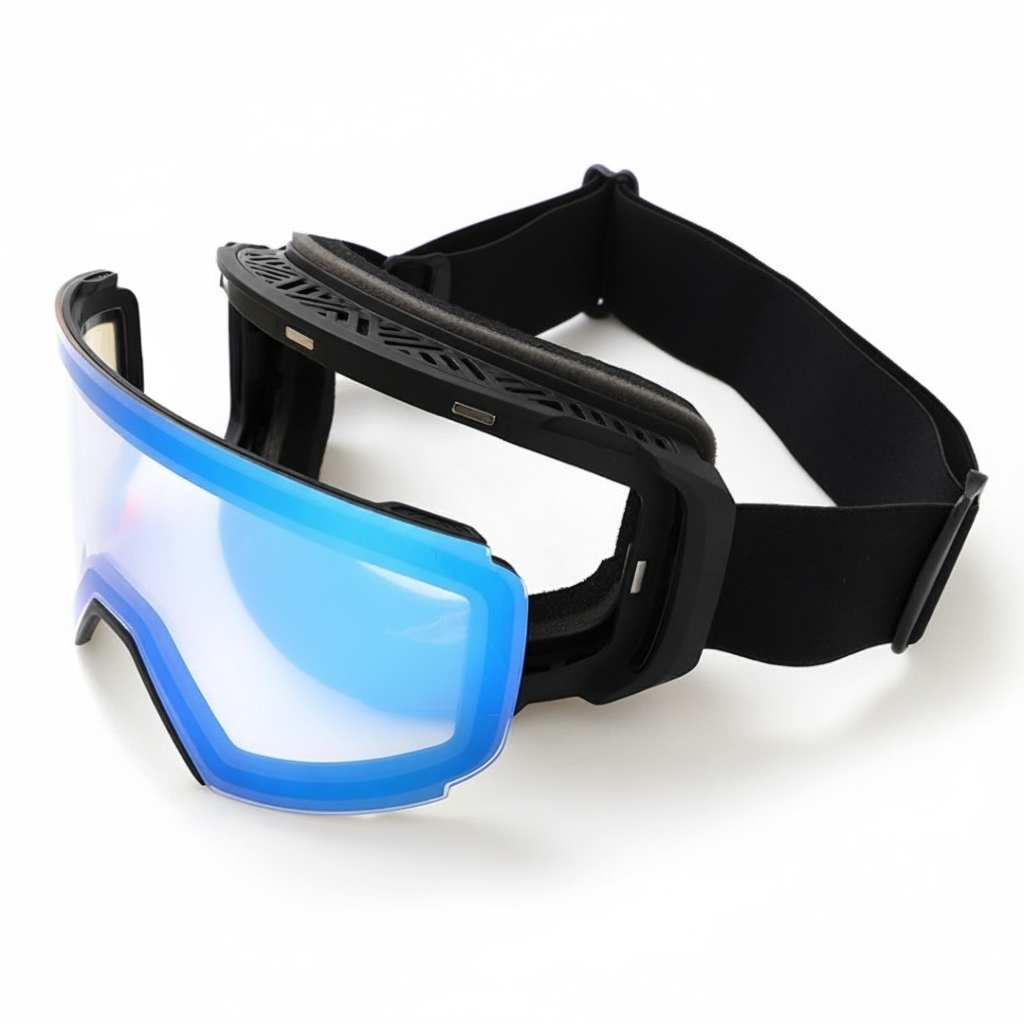 Unisex Skibrille | Panoramadesign geeignet für alpinen Einsatz