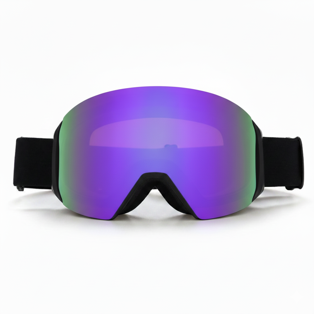 Unisex Skibrille | Panoramadesign geeignet für alpinen Einsatz