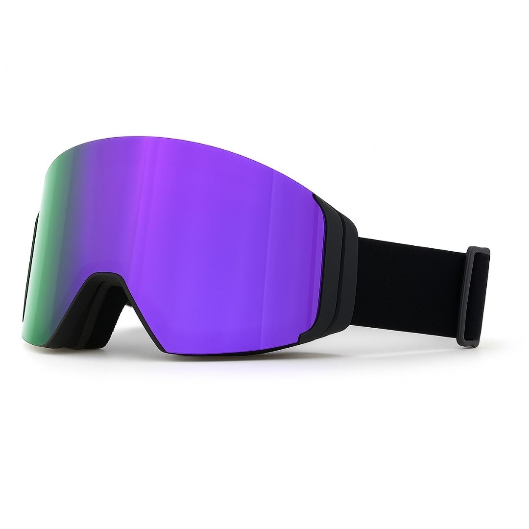 Unisex Skibrille | Panoramadesign geeignet für alpinen Einsatz