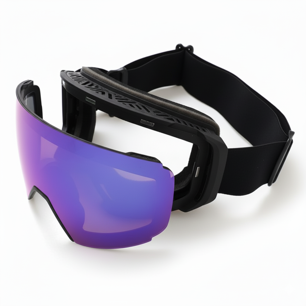 Unisex Skibrille | Panoramadesign geeignet für alpinen Einsatz