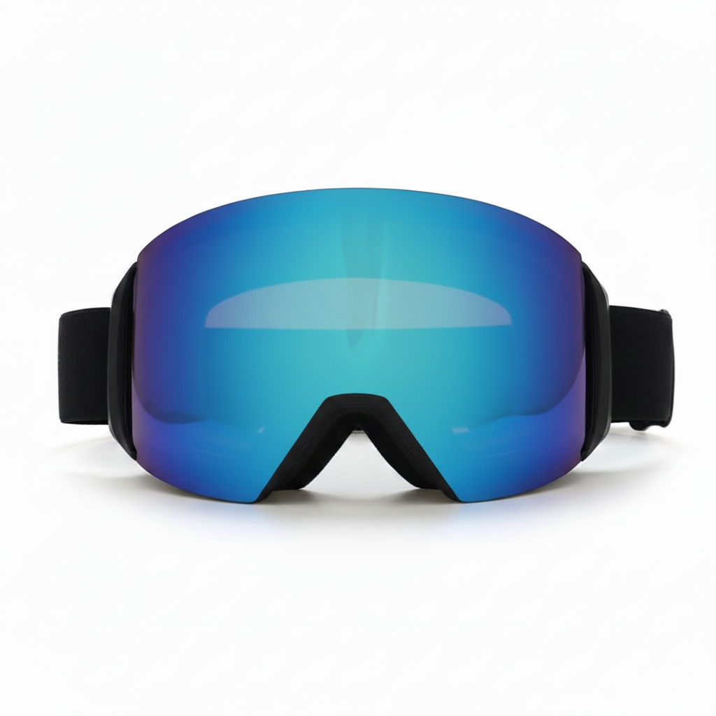 Unisex Skibrille | Panoramadesign geeignet für alpinen Einsatz