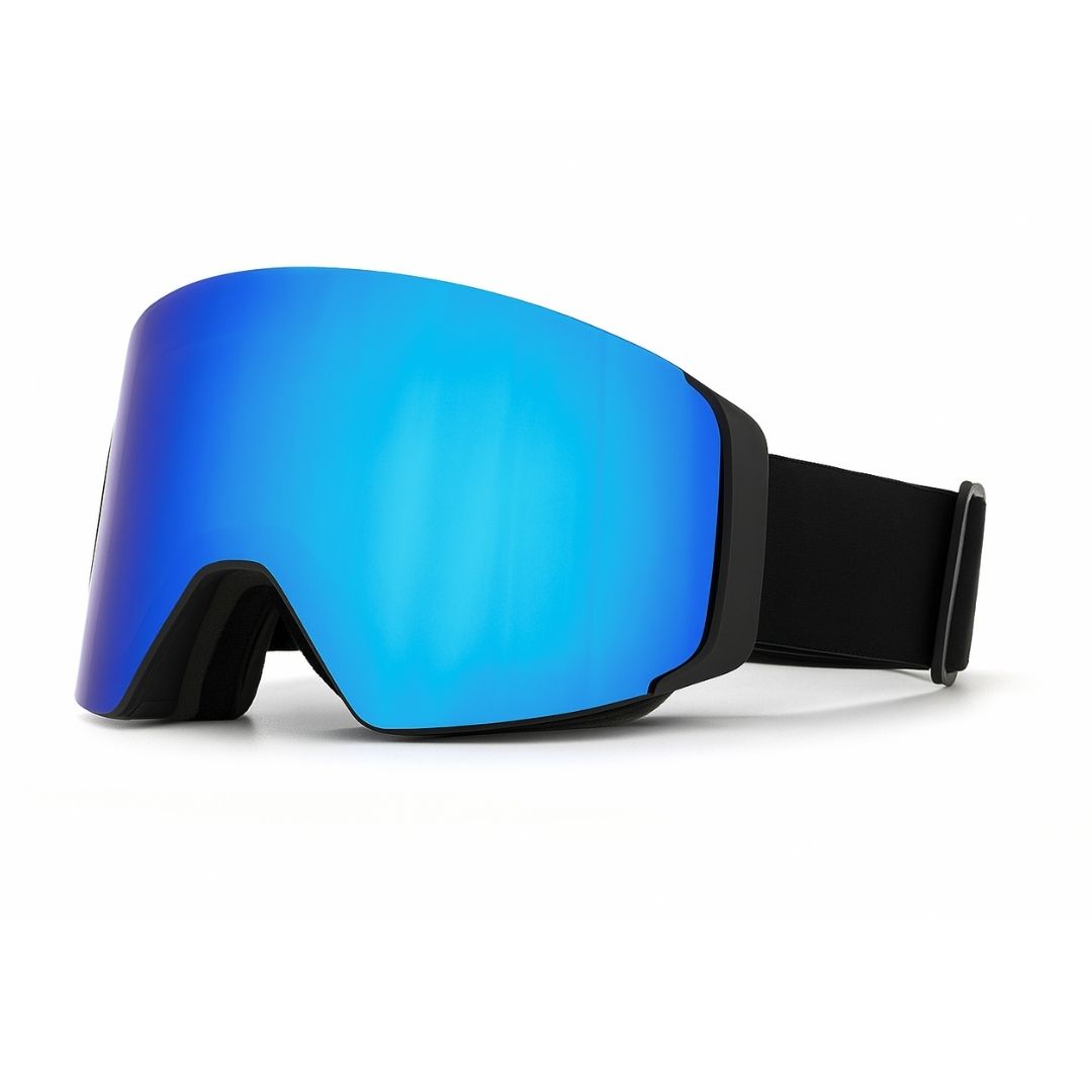 Unisex Skibrille | Panoramadesign geeignet für alpinen Einsatz