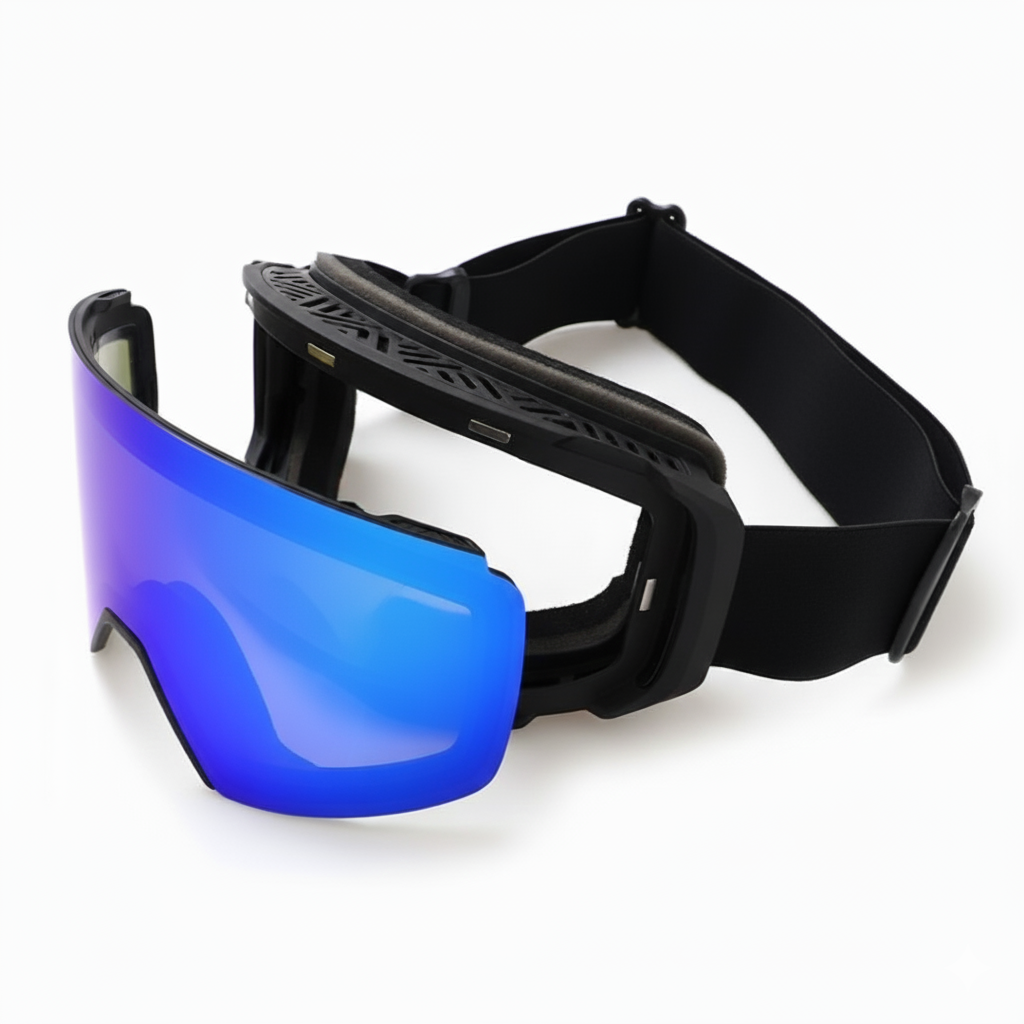 Unisex Skibrille | Panoramadesign geeignet für alpinen Einsatz