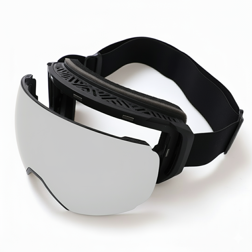 Unisex Skibrille | Panoramadesign geeignet für alpinen Einsatz