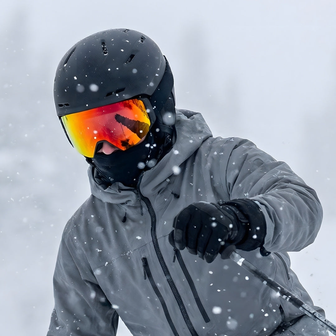 Unisex Skibrille | Panoramadesign geeignet für alpinen Einsatz