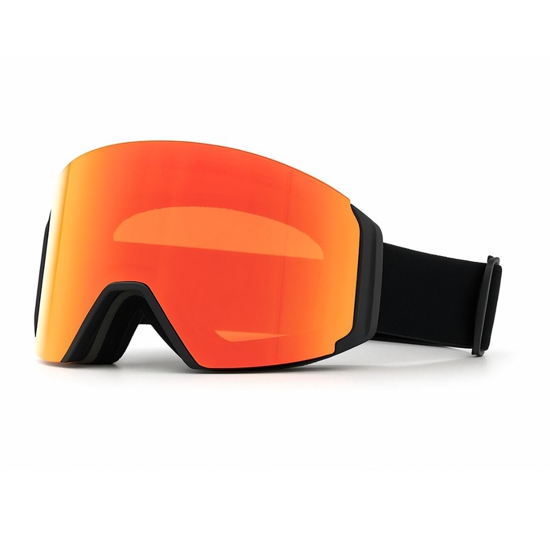 Unisex Skibrille | Panoramadesign geeignet für alpinen Einsatz